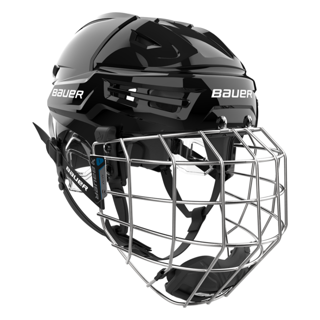 BAUER RE-AKT 70 HELMET COMBO BLK