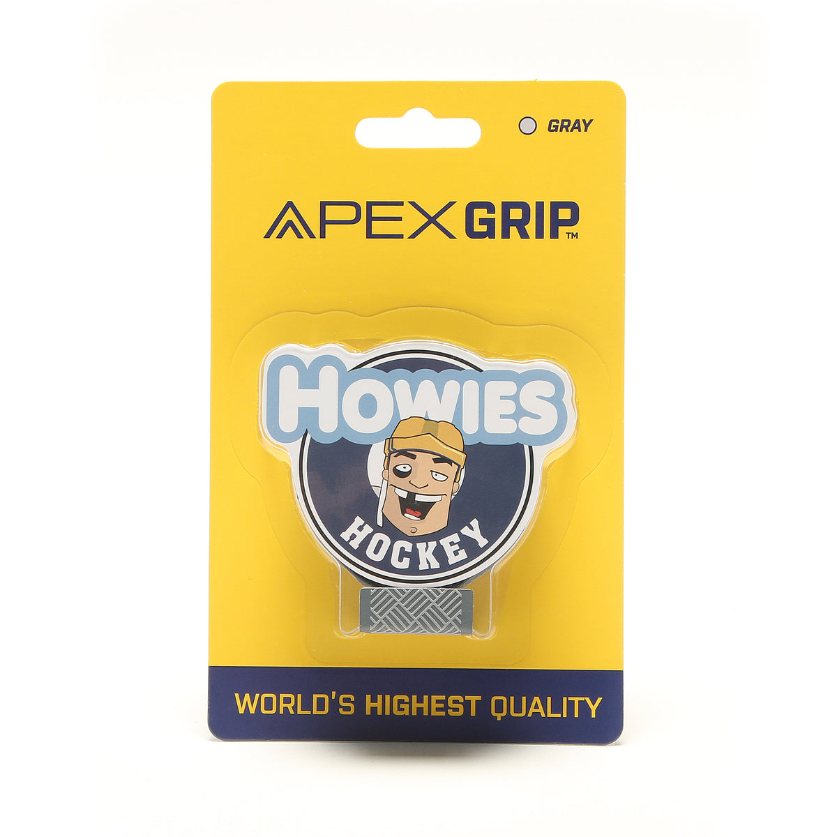 Хоккейная лента Howies APEX Grip серый 1