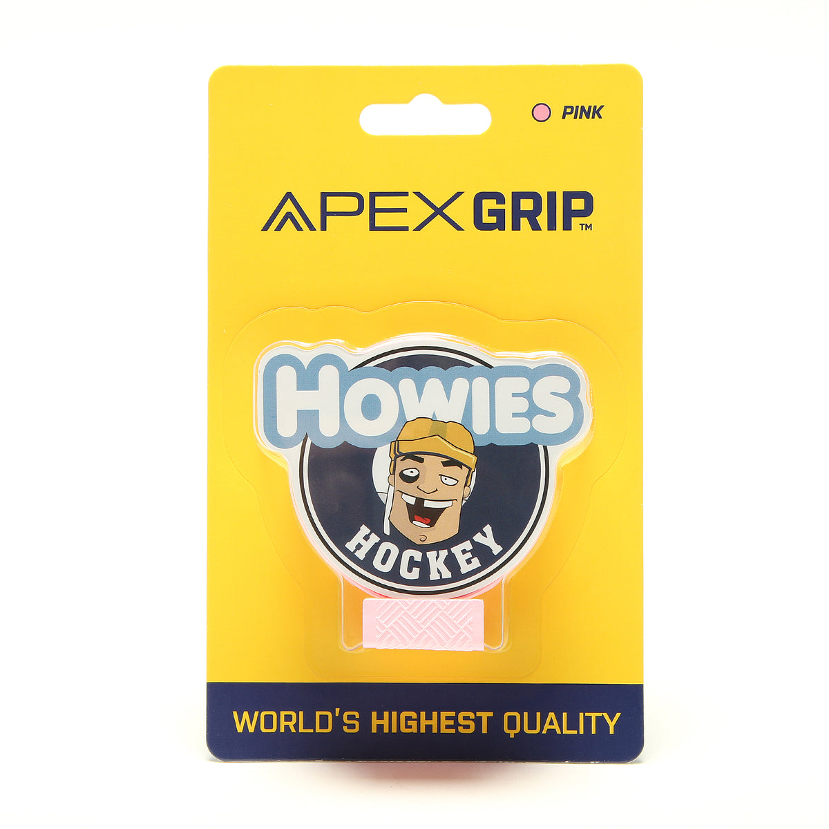 Хоккейная лента Howies APEX Grip розовый 1